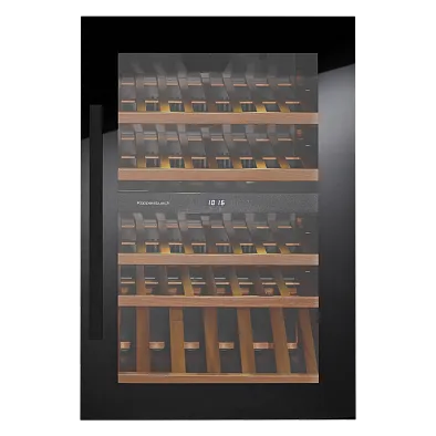 Встраиваемый винный шкаф Kuppersbusch FWK 2800.0 S2 Черный хром (FWK 2800.0 S+DK 8802)