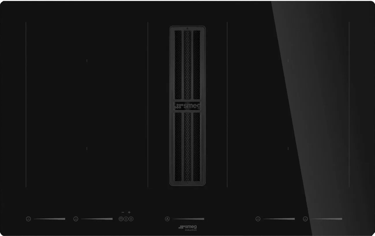 Индукционная варочная панель с вытяжкой Smeg HOBD682D2