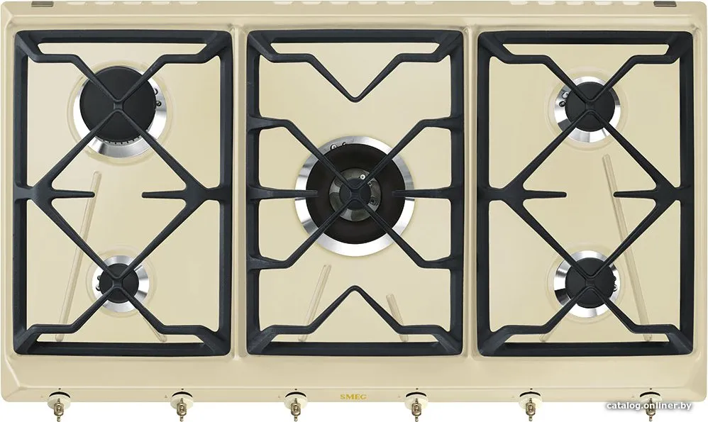 Газовая варочная панель Smeg SRV896POGH